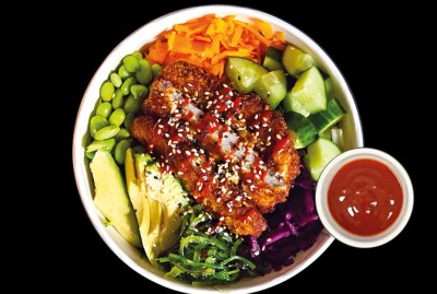 122. Tonkatsu Poke Bowl